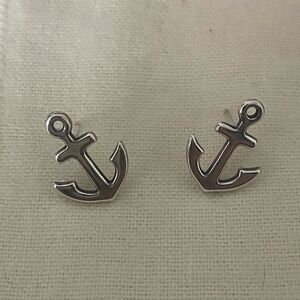James Avery Retired Anchor Earrings